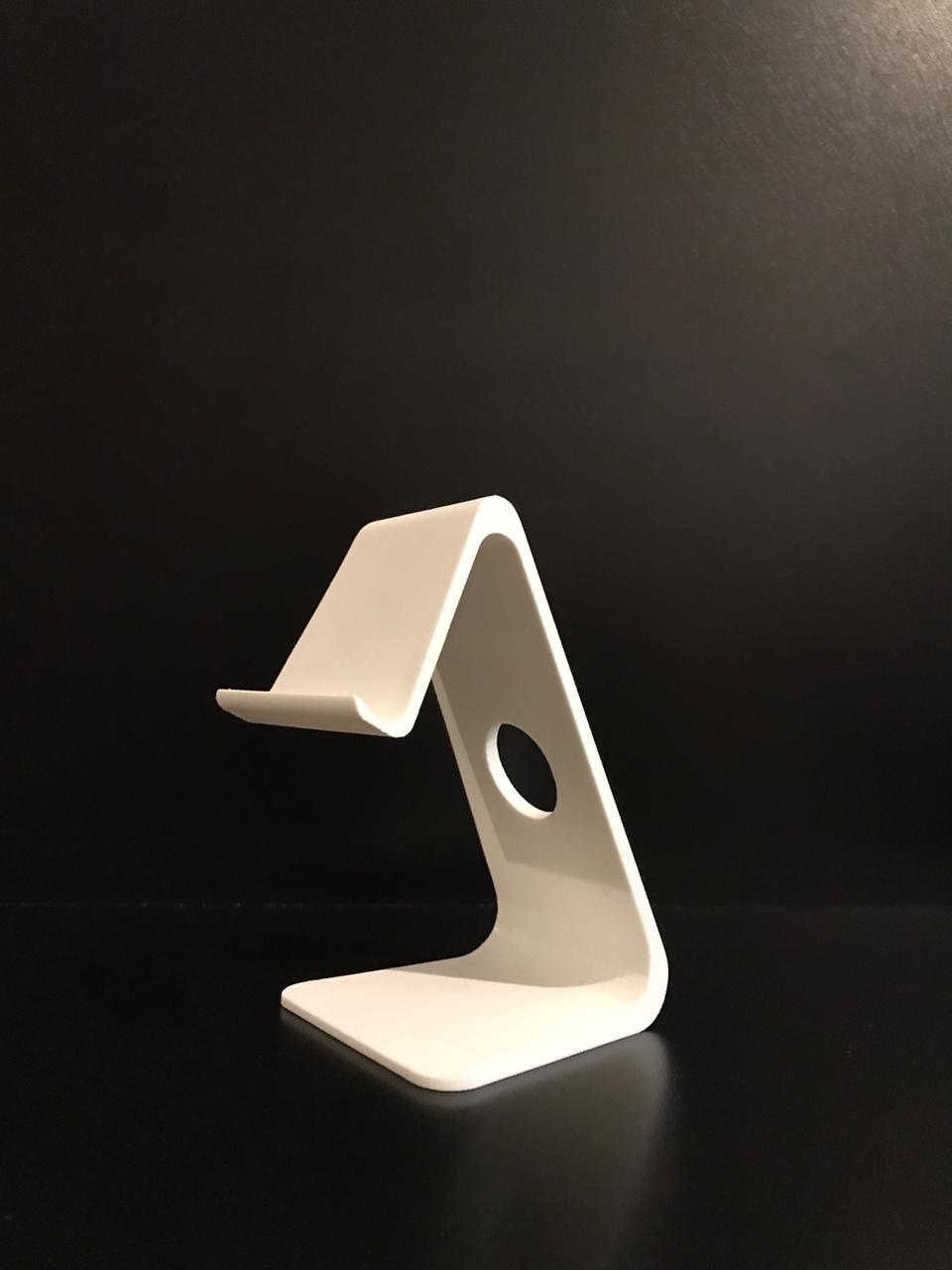 STL file MINIMALIST IPAD STAND (IMAC DESIGN ) V3 🍎・3D printer design to